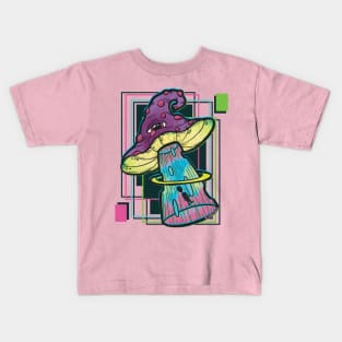 Mushroom Abduction Kids T-Shirt